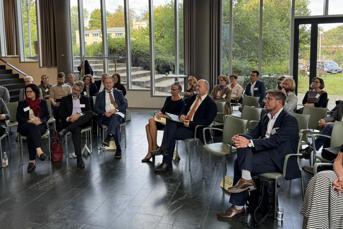 Die Gäste der Unterzeichnung der Verwaltungsvereinbarung auf dem Görlitzer Campus