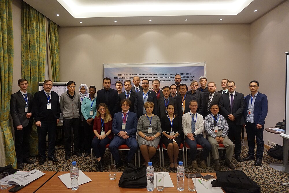 Teilnehmer der die 6th International Conference on Power Science and Engineering (ICPSE)