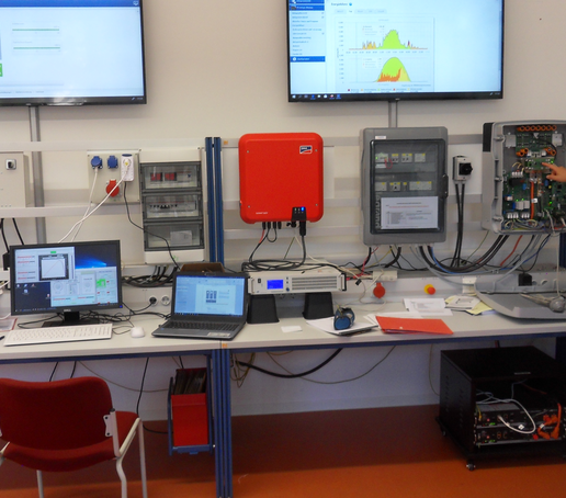 Photovoltaik-Laboranlage
