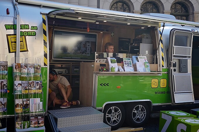 Trailer der HSZG mit einer SHK.