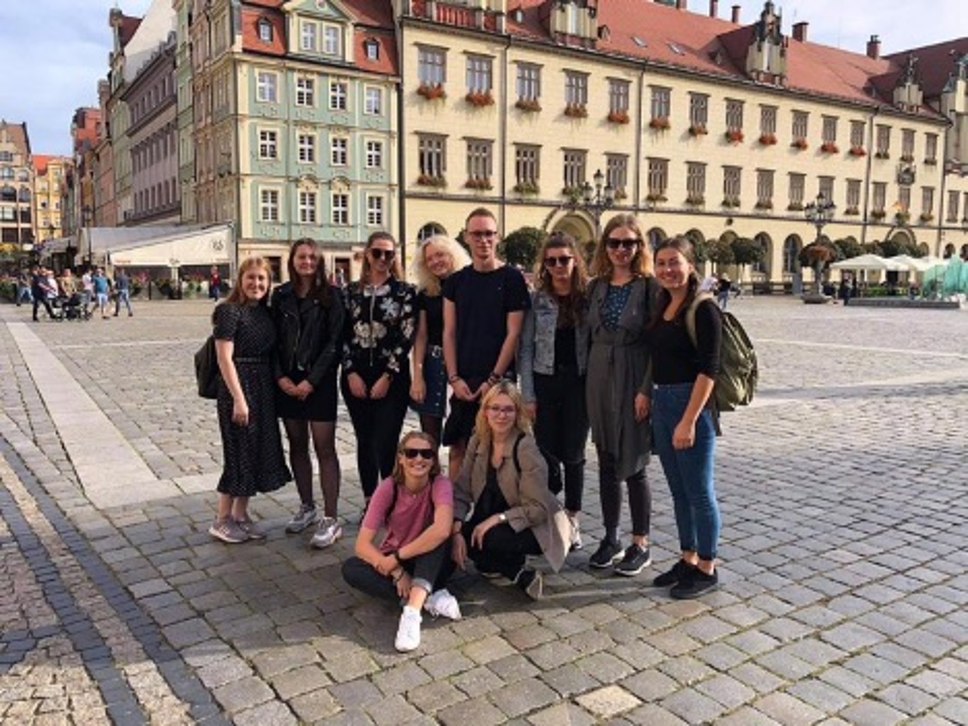 Gruppe Studierende